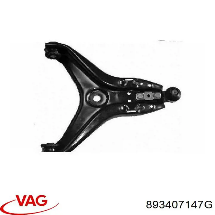 Wahacz zawieszenia przedniego dolny lewy/prawy VAG 893407147G cena, od 35,13 USD