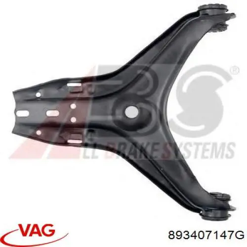 Do koszyka 893407147G VAG Wahacz zawieszenia przedniego dolny lewy/prawy