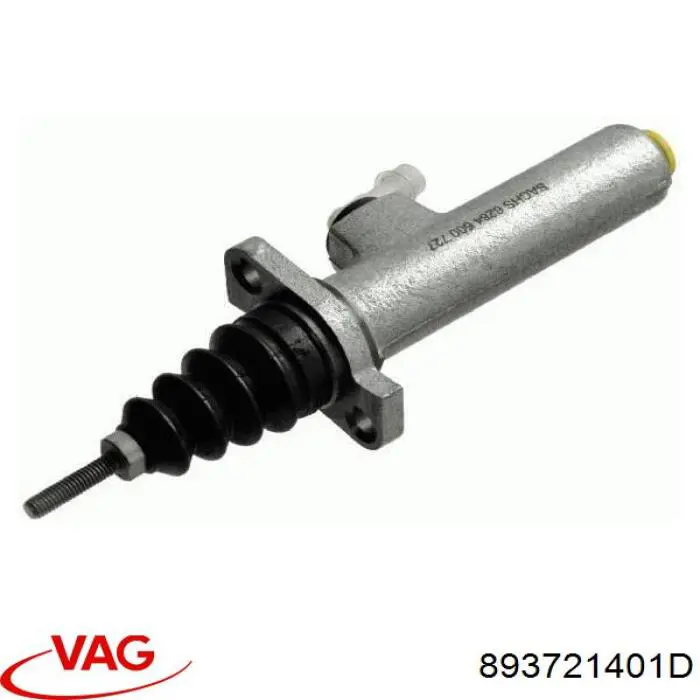 Do koszyka 893721401D VAG Cylinder sprzęgła główny