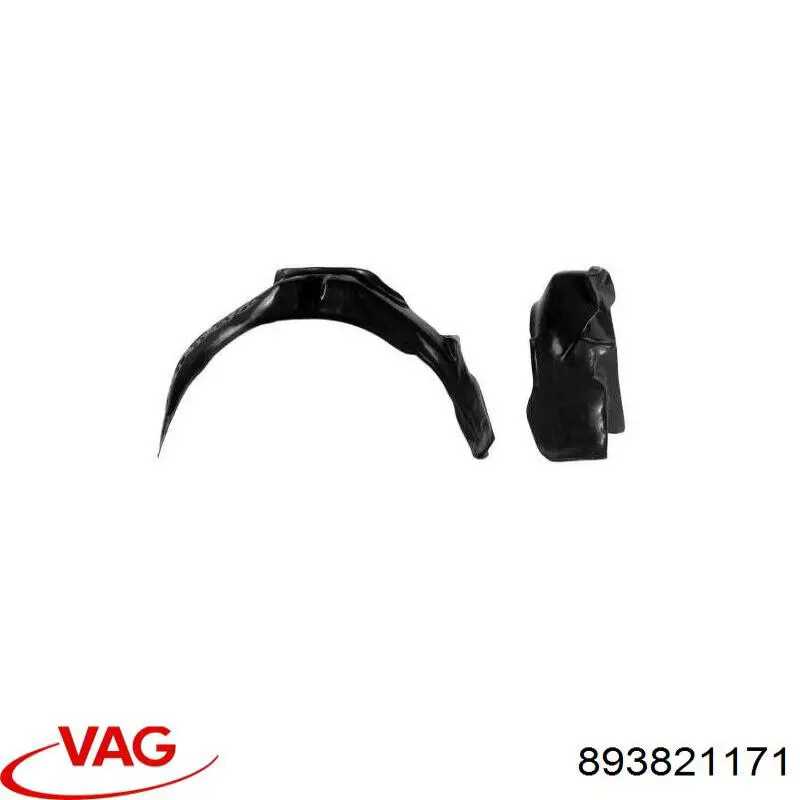  Nadkole błotnika przedniego lewe Audi 90 