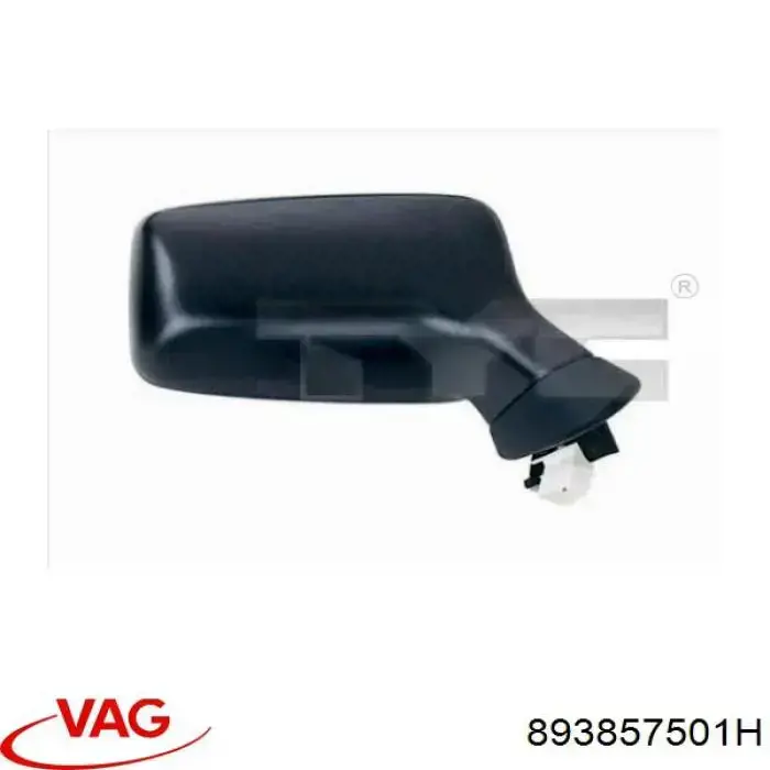 Do koszyka 893857501H VAG Lusterko wsteczne lewe