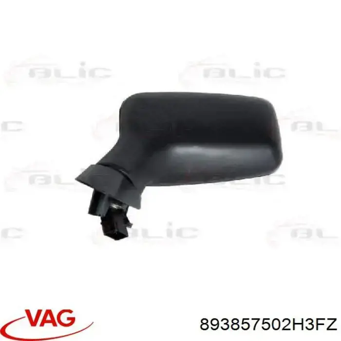 Do koszyka 893857502H3FZ VAG Lusterko wsteczne prawe