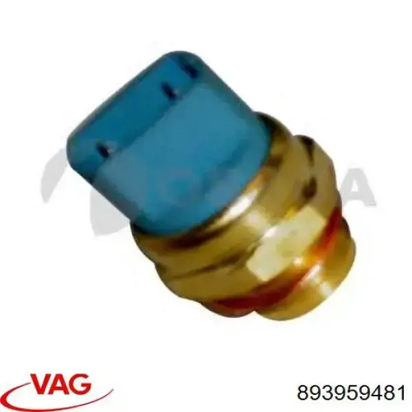 893959481 VAG Czujnik temperatury płynu chłodzącego (włączenia wentylatora chłodnicy)