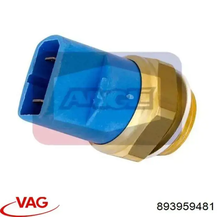 Do koszyka 893959481 VAG Czujnik temperatury płynu chłodzącego (włączenia wentylatora chłodnicy)