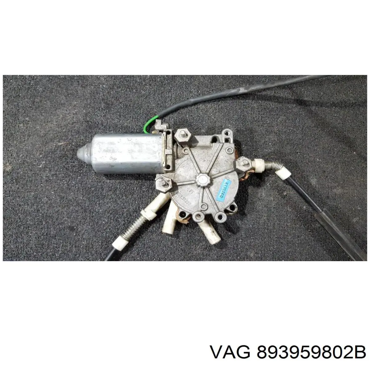 Mechanizm podnoszenia szyby drzwi przednich prawych do Audi 90 B3 89, 89Q, 8A