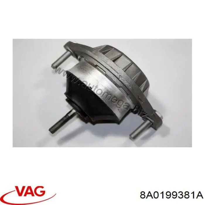 Poduszka (podpora) silnika lewa 8A0199381A VAG