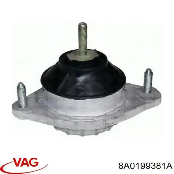 Poduszka (podpora) silnika lewa VAG 8A0199381A cena, od 39,98 USD