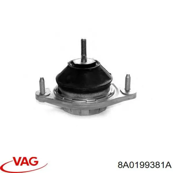 Do koszyka 8A0199381A VAG Poduszka (podpora) silnika lewa