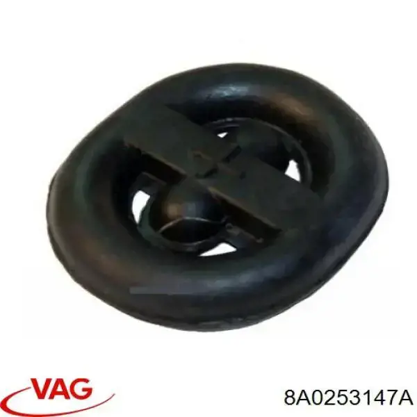 Do koszyka 8A0253147A VAG Poduszka mocowania tłumika