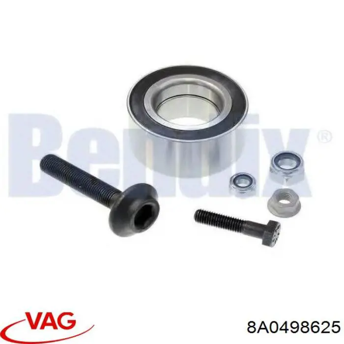 Do koszyka 8A0498625 VAG Łożysko piasty przedniej