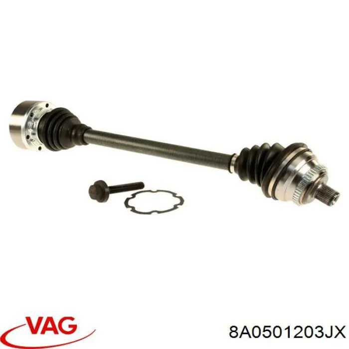 Półoś tylna VAG 8A0501203JX cena, od 129,18 USD