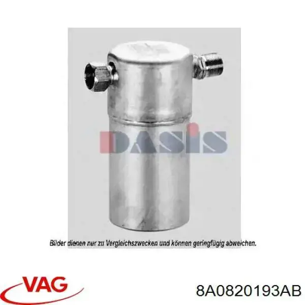 Osuszacz klimatyzacji VAG 8A0820193AB cena, od 28,33 USD