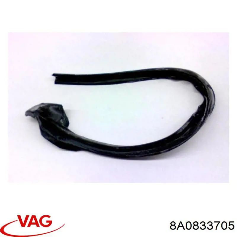 Uszczelka drzwi tylnych lewych (na drzwiach) VAG 8A0833705 cena, od 68,60 USD