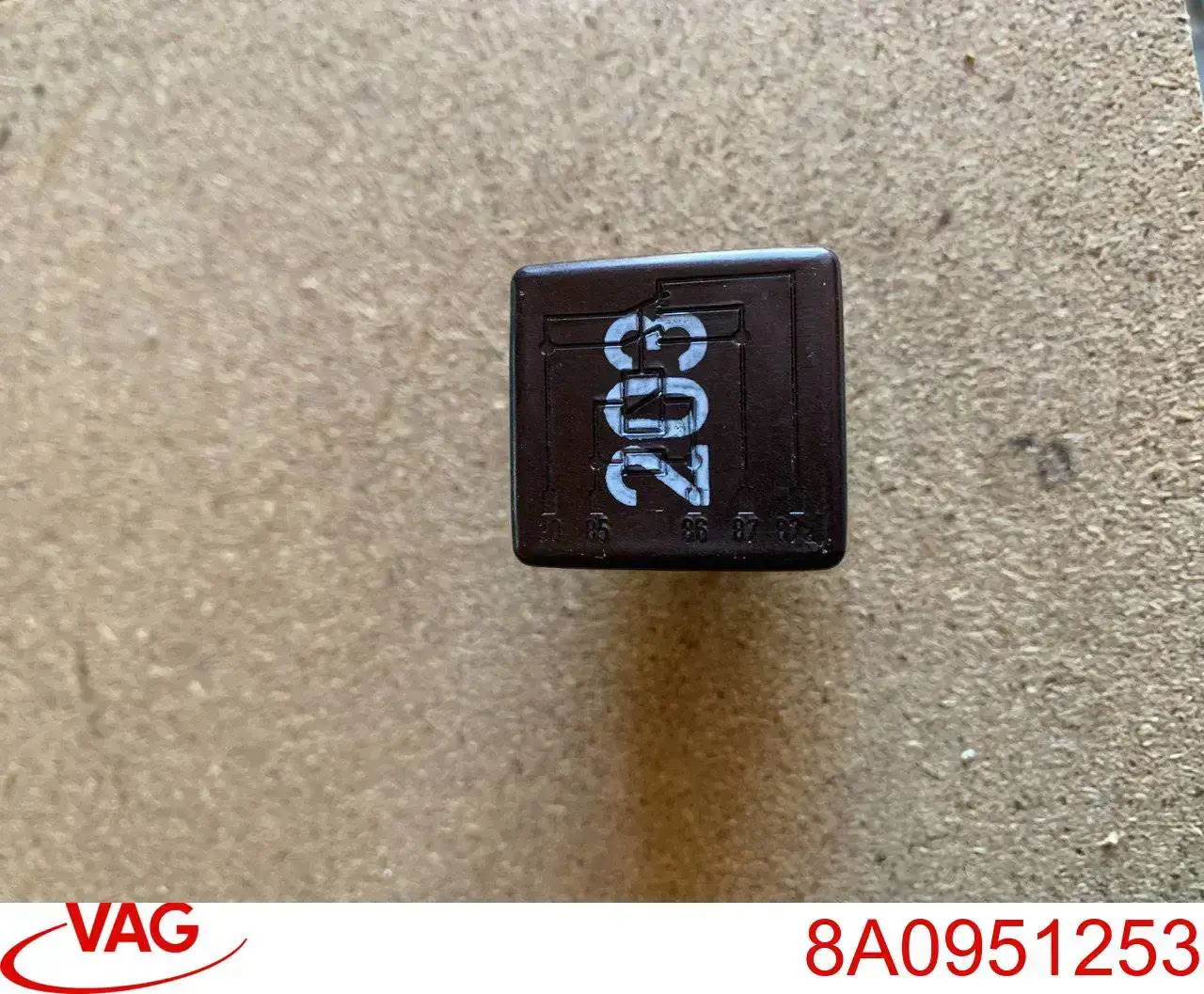 8A0951253 VAG Przekaźnik świec żarowych