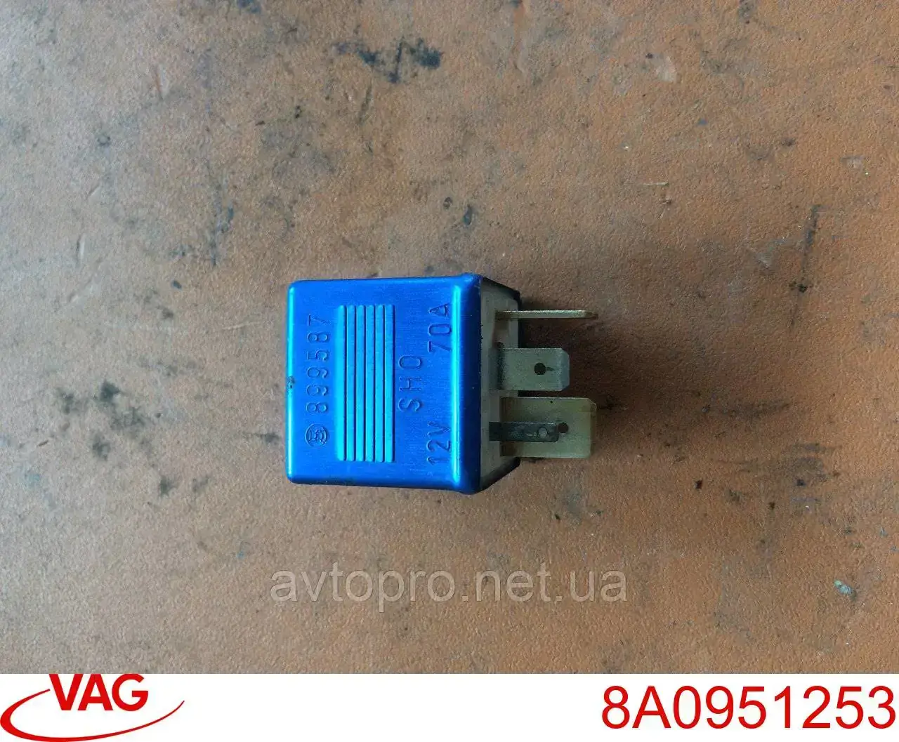 Przekaźnik świec żarowych VAG 8A0951253 cena, od 11,30 USD