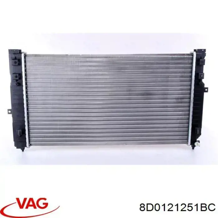 Chłodnica silnika VAG 8D0121251BC cena, od 88,53 USD