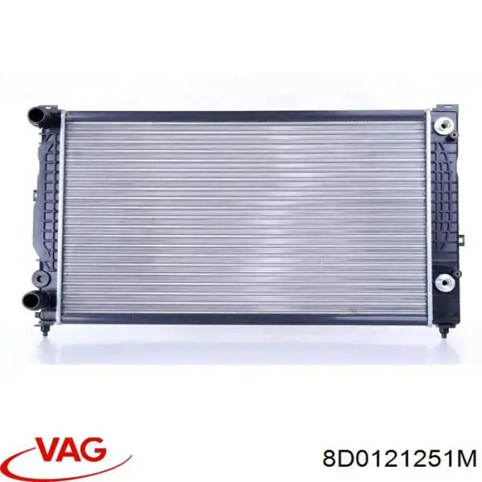 Chłodnica silnika VAG 8D0121251M cena, od 114,53 USD