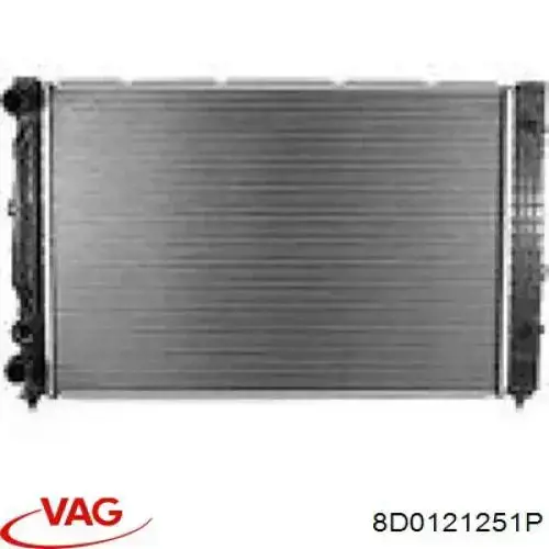 Chłodnica silnika 8D0121251P VAG