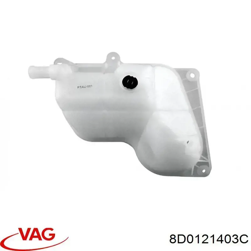 Zbiorniczek wyrównawczy układu chłodzenia VAG 8D0121403C cena, od 39,73 USD