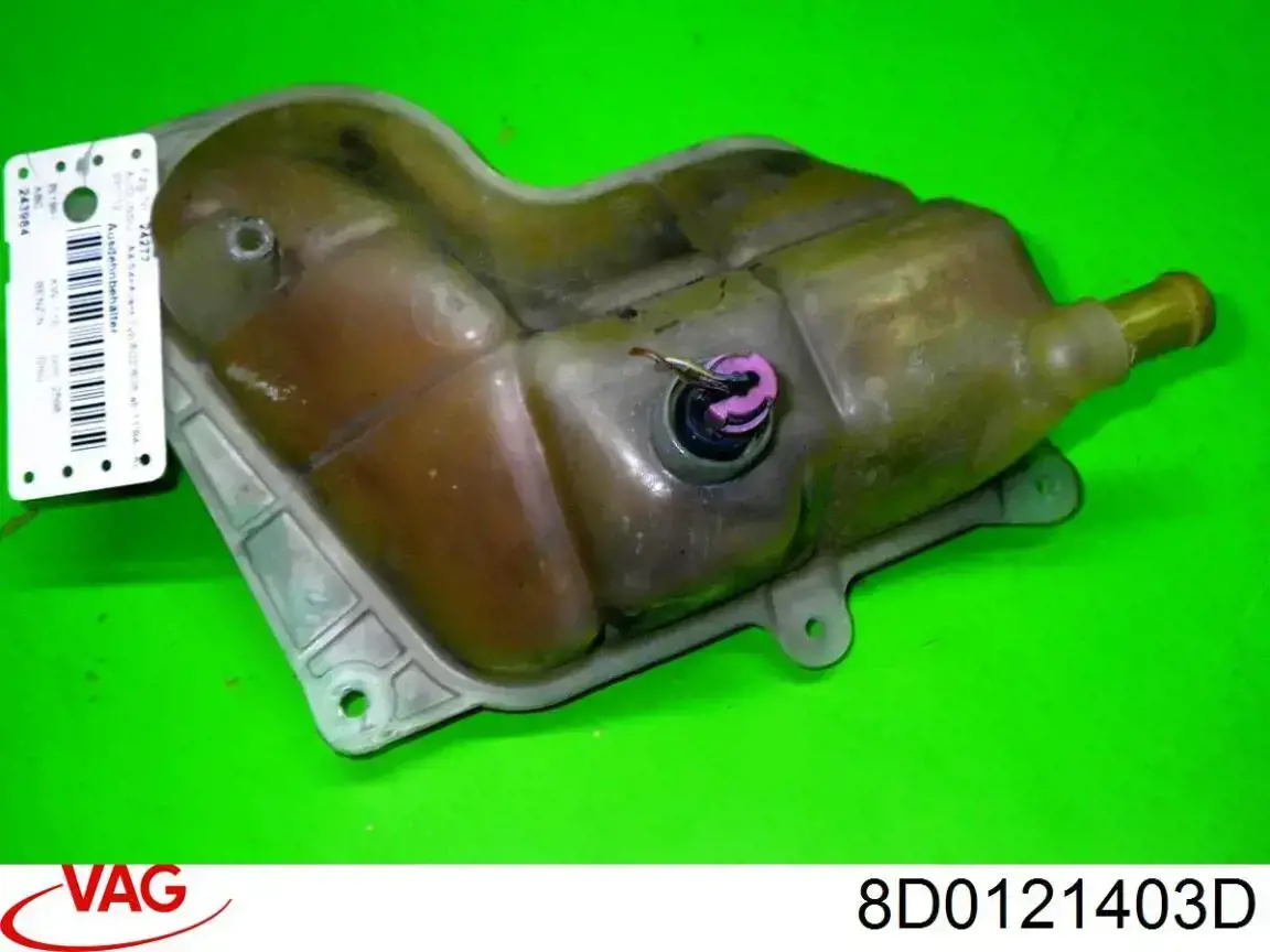 Do koszyka 8D0121403D VAG Zbiorniczek wyrównawczy układu chłodzenia