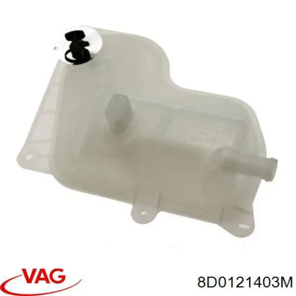 Zbiorniczek wyrównawczy układu chłodzenia VAG 8D0121403M cena, od 112,62 USD
