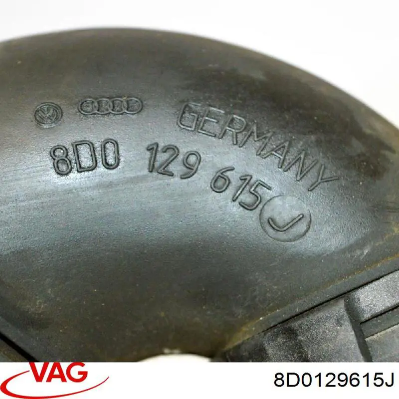 Do koszyka 8D0129615J VAG Króciec powietrza, wylot filtra powietrznego