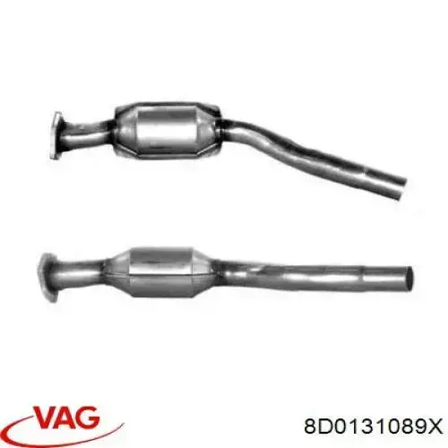 Konwerter-katalizator VAG 8D0131089X cena, od 162,84 USD