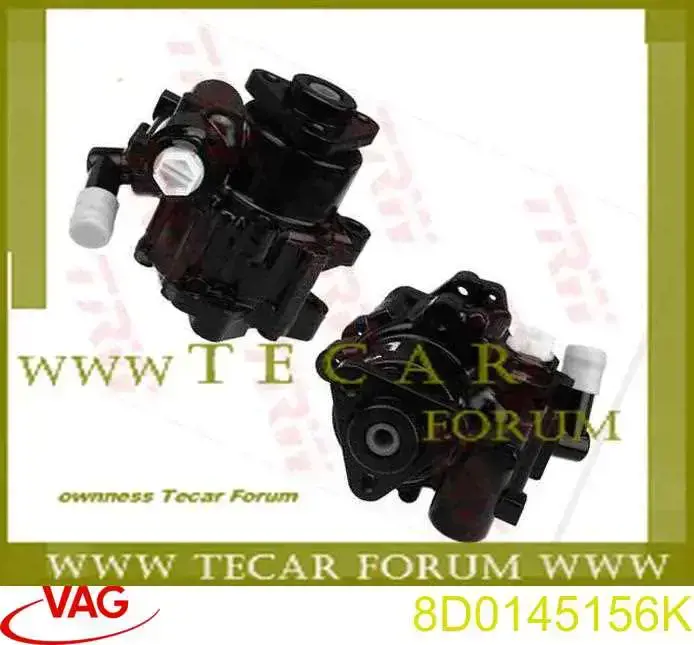 8D0145156K VAG Pompa wspomagania hydraulicznego kierownicy