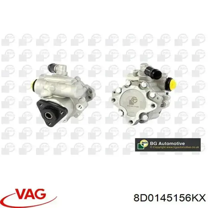 Do koszyka 8D0145156KX VAG Pompa wspomagania hydraulicznego kierownicy