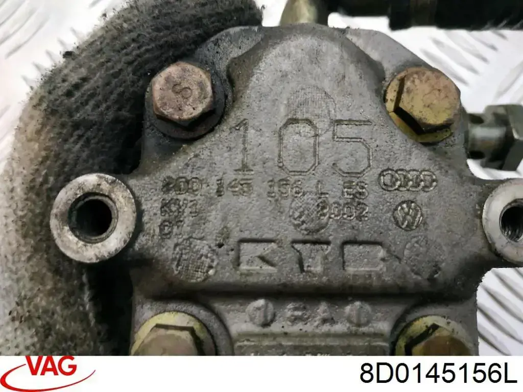 Do koszyka 8D0145156L VAG Pompa wspomagania hydraulicznego kierownicy