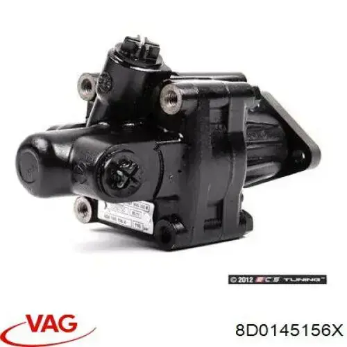 Pompa wspomagania hydraulicznego kierownicy 8D0145156X VAG