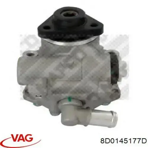 Pompa wspomagania hydraulicznego kierownicy 8D0145177D VAG