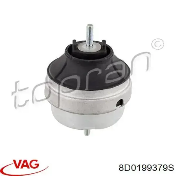 Poduszka (podpora) silnika lewa 8D0199379S VAG
