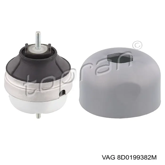 Poduszka (podpora) silnika prawa 8D0199382M VAG