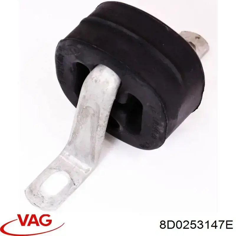 Do koszyka 8D0253147E VAG Poduszka mocowania tłumika