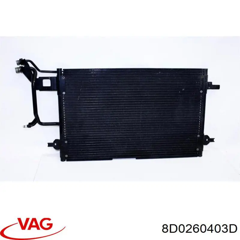 Chłodnica klimatyzacji VAG 8D0260403D cena, od 70,66 USD