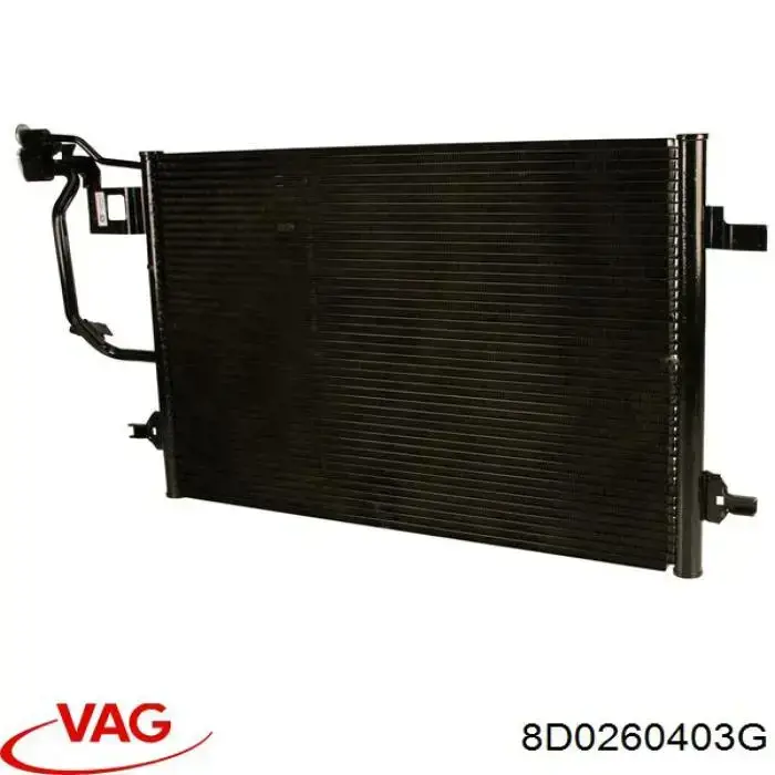 Chłodnica klimatyzacji VAG 8D0260403G cena, od 73,21 USD