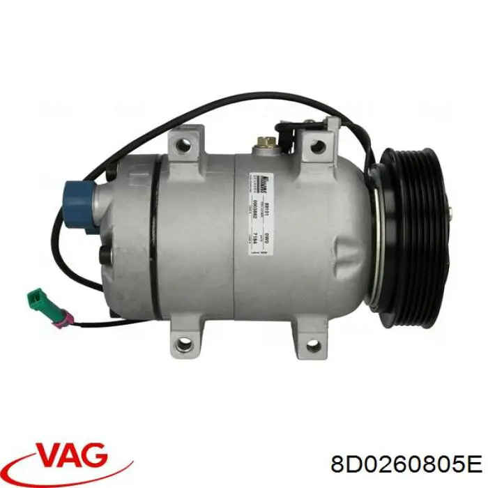 Sprężarka klimatyzacji VAG 8D0260805E cena, od 1187,57 USD