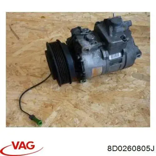 Sprężarka klimatyzacji 8D0260805J VAG