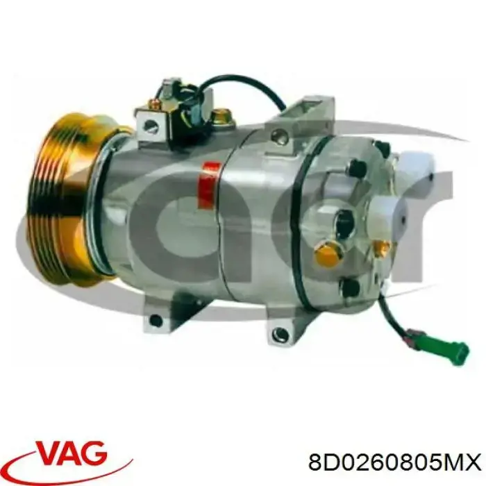 Do koszyka 8D0260805MX VAG Sprężarka klimatyzacji