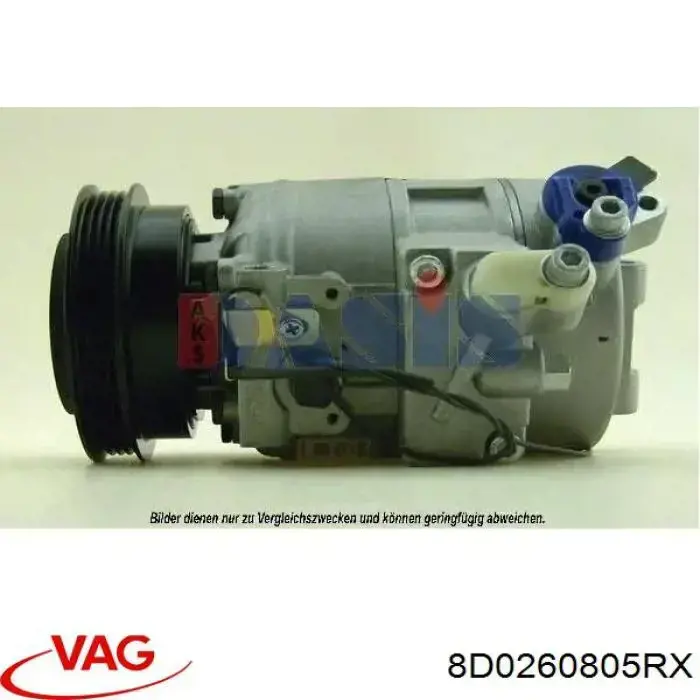 Sprężarka klimatyzacji VAG 8D0260805RX