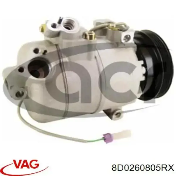 Sprężarka klimatyzacji VAG 8D0260805RX cena, od 110,10 USD