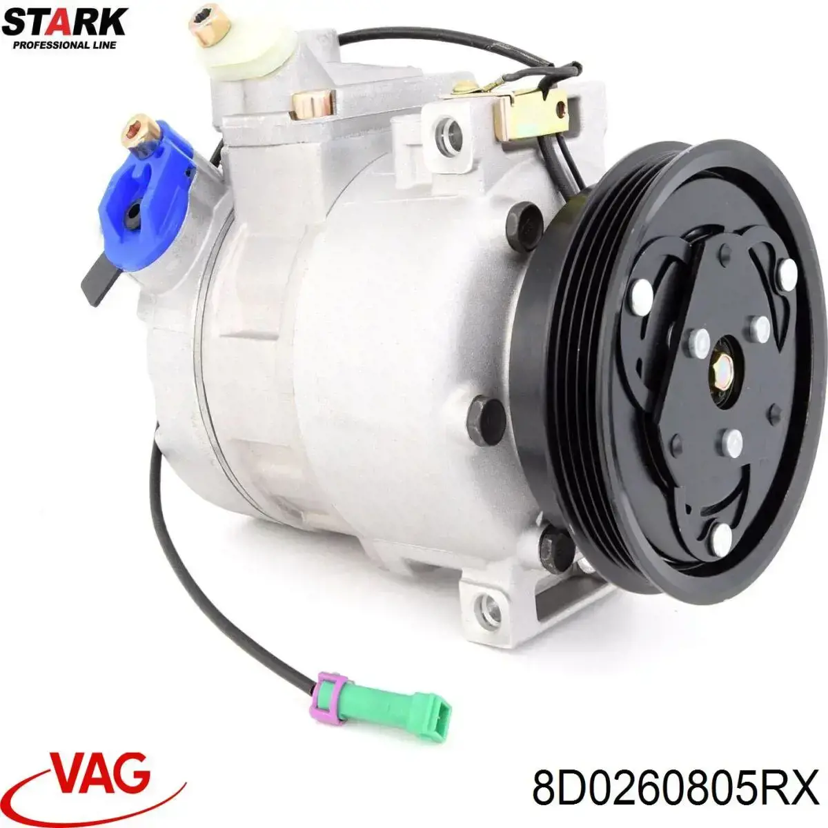 Sprężarka klimatyzacji 8D0260805RX VAG