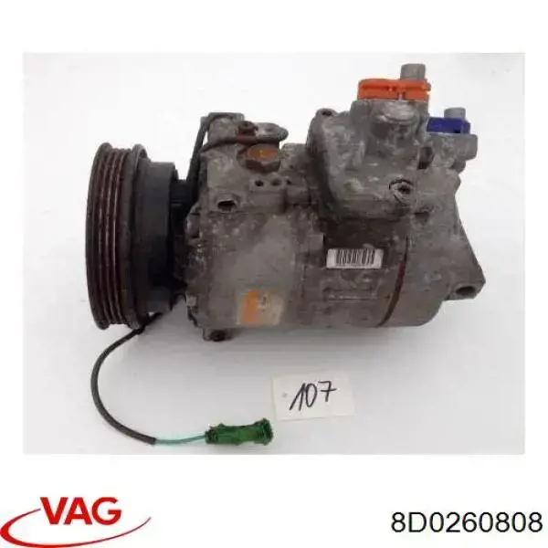 Sprężarka klimatyzacji VAG 8D0260808 cena, od 110,10 USD