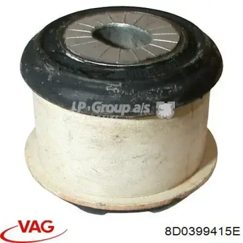 Do koszyka 8D0399415E VAG Tuleja (poduszka) przedniej belki
