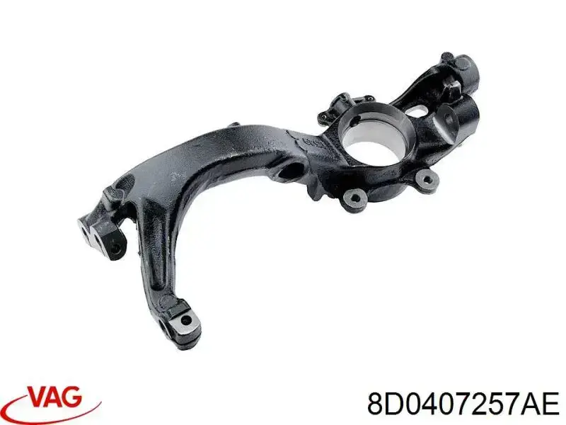 Czop (zwrotnica) przedni lewy VAG 8D0407257AE cena, od 57,97 USD