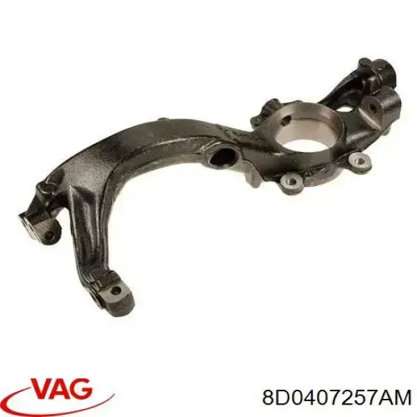 Czop (zwrotnica) przedni lewy VAG 8D0407257AM cena, od 79,61 USD