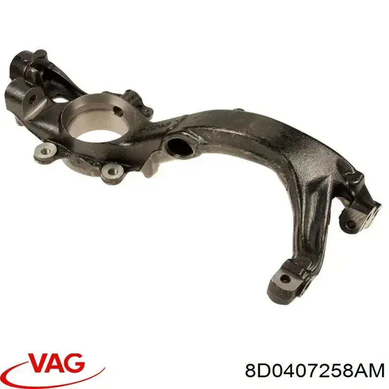 Do koszyka 8D0407258AM VAG Czop (zwrotnica) przedni prawy