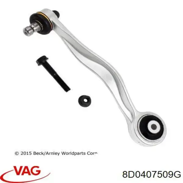 Wahacz zawieszenia przedniego górny lewy VAG 8D0407509G cena, od 24,71 USD