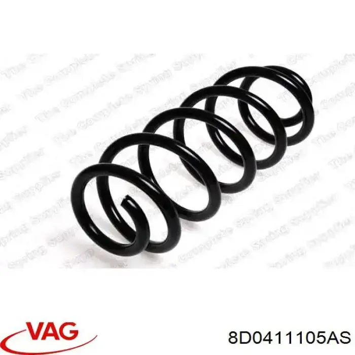 8D0411105AS VAG Sprężyna przednia